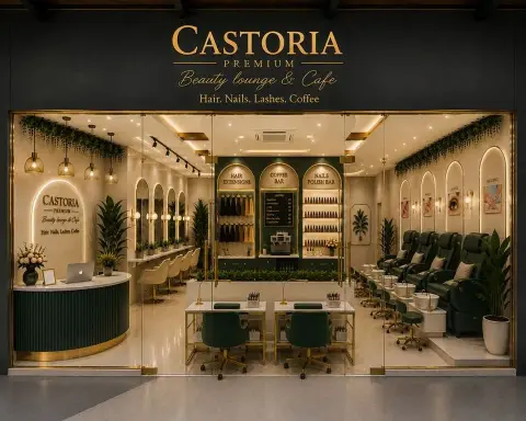 Where Beauty Meets Coffee: Castoria Premium Beauty Lounge & Cafe Opens in Taguig