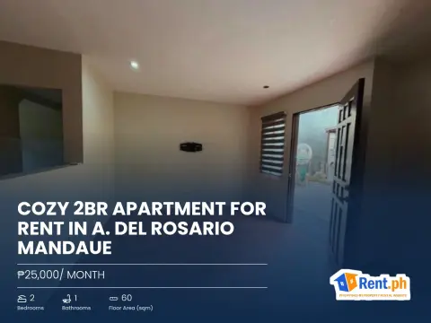 Cozy 2BR Apartment For Rent in A. Del Rosario Mandaue