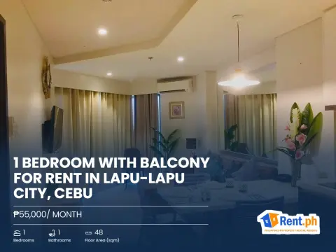 1 Bedroom with Balcony For Rent in Lapu-Lapu City, Cebu