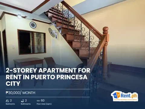2-Storey Apartment For Rent in Puerto Princesa City