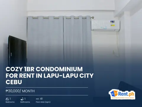 Cozy 1BR Condominium For Rent in Lapu-Lapu City Cebu