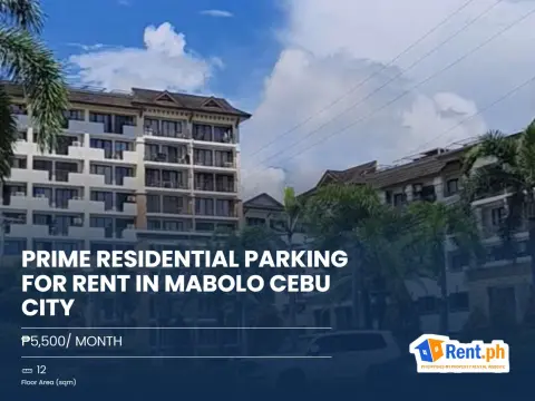 Prime Residential Parking For Rent in Mabolo Cebu City