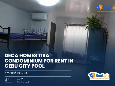 Deca Homes Tisa Condominium For Rent in Cebu City Pool