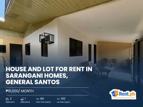 house and lot for rent in Sarangani Homes, General Santos