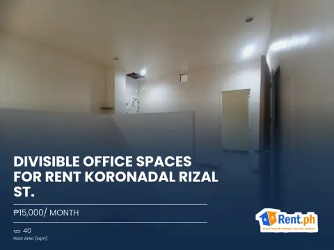 Divisible Office Spaces For Rent Koronadal Rizal St.