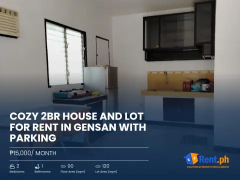 Cozy 2BR House and Lot For Rent in GenSan with Parking