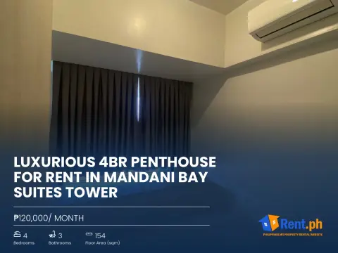 Luxurious 4BR Penthouse For Rent in Mandani Bay Suites Tower