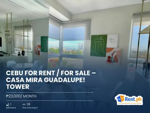 CEBU FOR RENT / FOR SALE – CASA MIRA GUADALUPE! Tower