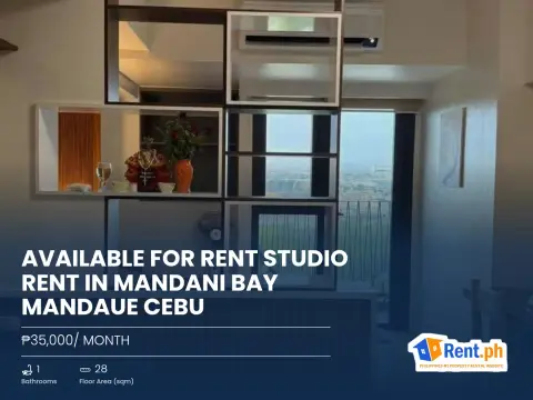 AVAILABLE FOR RENT studio Rent in Mandani Bay Mandaue Cebu