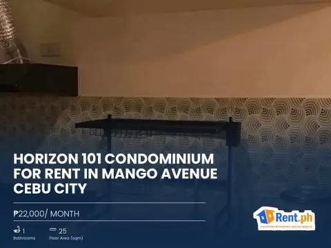 Horizon 101 Condominium For Rent in Mango Avenue Cebu City
