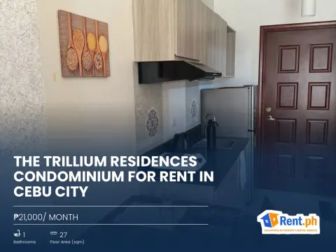 The Trillium Residences Condominium For Rent in Cebu City