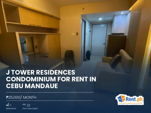 J Tower Residences Condominium For Rent in Cebu Mandaue