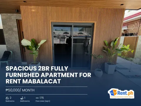 Spacious 2BR Fully Furnished Apartment For Rent Mabalacat