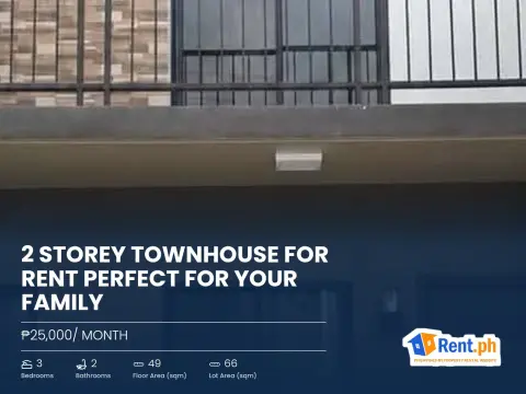2 storey townhouse for rent perfect for your family