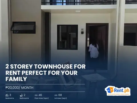 2 storey townhouse for rent perfect for your family