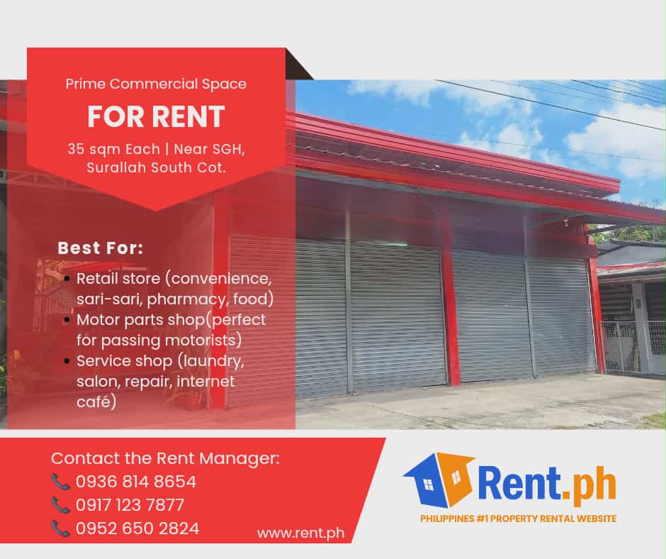 Commercial Space Door 2 – Prime 35 sqm Commercial Unit Along Highway | Near SGH https://www.rent.ph/uploads/0020/20405/2025/10/02/f4e40603-51ff-4c40-b542-0cbb4c26149c.jpeg